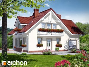 Projekt domu ARCHON+ Dom medzi rododendronmi 2
