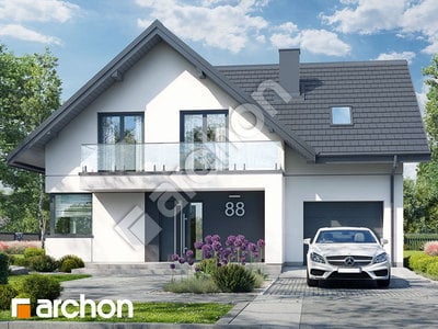 Projekt domu ARCHON+ Dom medzi poniklecmi 6 (G)
