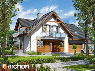 Projekt domu ARCHON+ Dom medzi rododendronmi 20 (G2N)