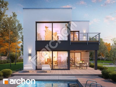 Projekt domu ARCHON+ Dom pri slnečniciach (G2A)