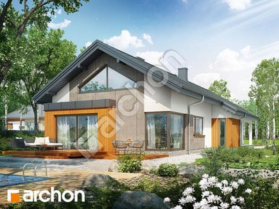 Projekt domu ARCHON+ Dom v aráliách