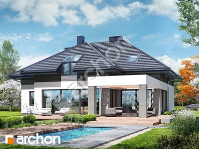 Projekt domu ARCHON+ Dom medzi letnými fialkami (G2)