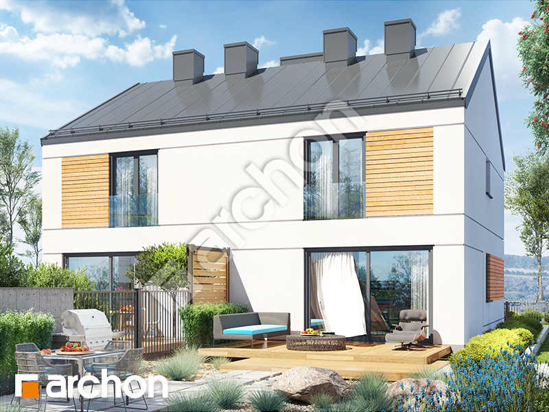 Dom v tunbergii (R2) ver.2 - Vizualizácia 2