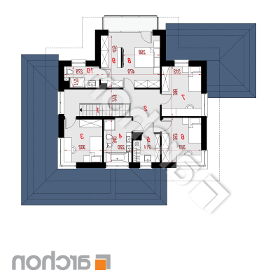 Vila Miranda 6 (G2)  | Pôdorys pátra 