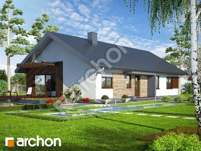 Projekt domu ARCHON+ Dom pod morušou ver.2