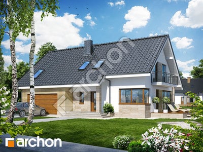 Projekt domu ARCHON+ Dom v idaredách (G2) ver.2