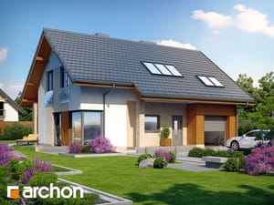 Projekt domu ARCHON+ Dom vo vistériách (P)