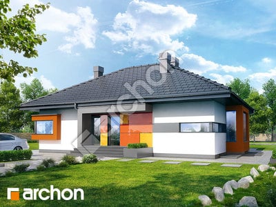 Projekt domu ARCHON+ Dom pod jarabinou (PN) ver.2