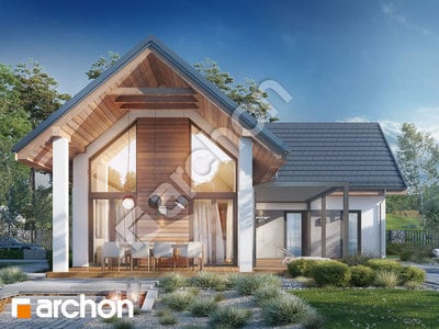 Projekt domu ARCHON+ Dom v marinkách 2 ver.2