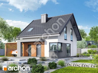Projekt domu ARCHON+ Dom medzi čučoriedkami (N)