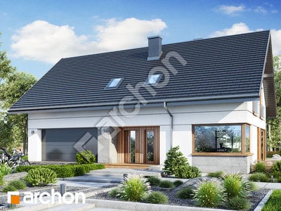 Projekt domu ARCHON+ Dom v idaredách 11 (G2)