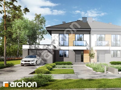 Projekt domu ARCHON+ Dom v tunbergii 5 (GB)