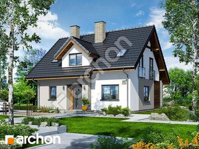Projekt domu ARCHON+ Dom v zelenci 5 ver.2