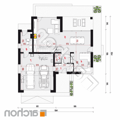 Vila Miranda 4 (G2) | Pôdorys prízemia 