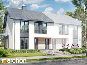 Projekt domu ARCHON+ Dom medzi macoškami 16 (R2B)