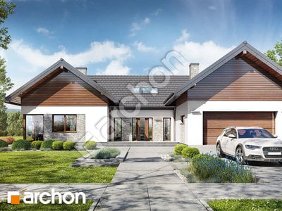 Projekt domu ARCHON+ Dom medzi kliviami 8 (G2)