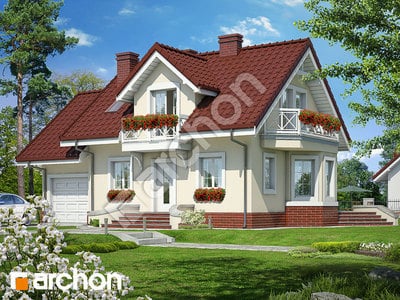 Projekt domu ARCHON+ Dom v medničke ver.3