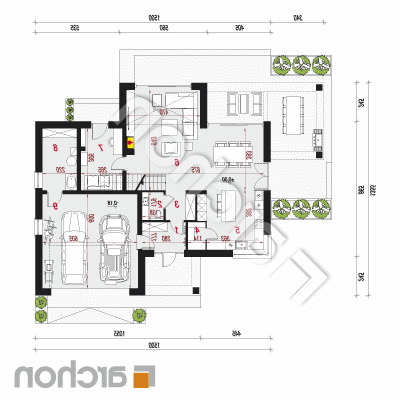 Vila Miranda 7 (G2)  | Pôdorys prízemia 