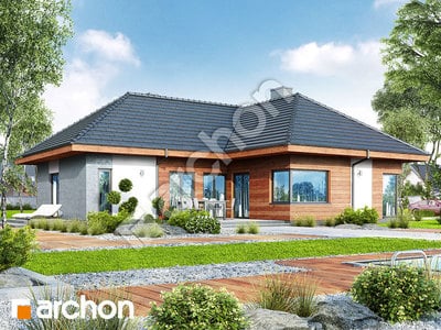 Projekt domu ARCHON+ Dom v galách 2 (G)