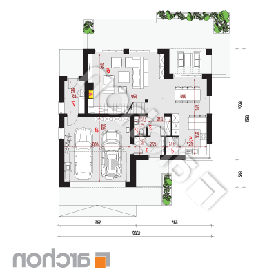 Vila Miranda 5 (G2)  | Pôdorys prízemia 