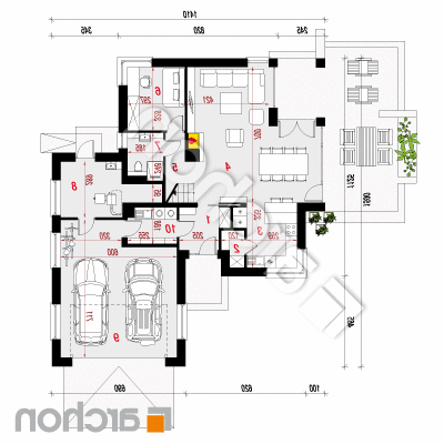 Vila Eliza 2 | Pôdorys prízemia 