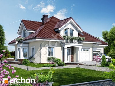 Projekt domu ARCHON+ Dom medzi tymiánom 2