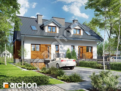 Projekt domu ARCHON+ Dom medzi cyklámenmi 4 (PR2A)