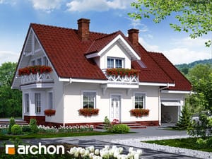 Projekt domu ARCHON+ Dom medzi rododendronmi 6