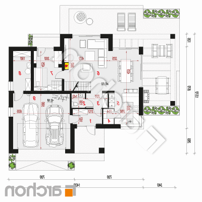 Vila Miranda 9 (G2) | Pôdorys prízemia 