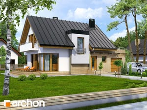 Projekt domu ARCHON+ Dom v amarilkách