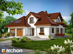 Projekt domu ARCHON+ Dom v monarde (G2)