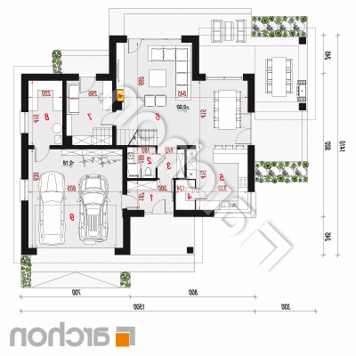 Vila Miranda 11 (G2)  | Pôdorys prízemia 