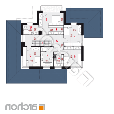 Vila Miranda 11 (G2)  | Pôdorys pátra 