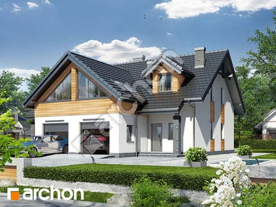 Projekt domu ARCHON+ Dom v plamienkoch 11