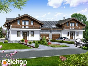 Projekt domu ARCHON+ Dom v budlejách (B)
