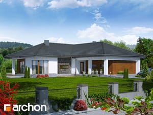 Projekt domu ARCHON+ Dom pod kakaovníkom