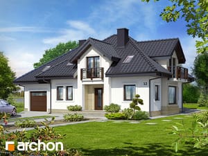 Projekt domu ARCHON+ Dom v hyacintovcoch 