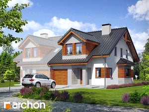 Projekt domu ARCHON+ Dom v plamienkoch 9 (B) ver.2