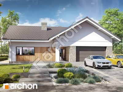 Projekt domu ARCHON+ Dom v snežienkach 9 (G2)