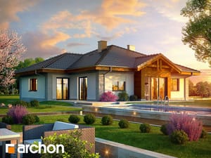 Projekt domu ARCHON+ Dom v jonagoldách (G2)