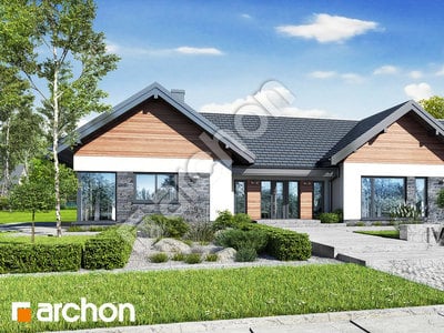 Projekt domu ARCHON+ Dom medzi kliviami 9 (G2)