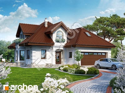 Projekt domu ARCHON+ Dom v rukole (G2)