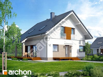 Projekt domu ARCHON+ Dom v ovsi 2