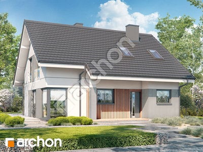 Projekt domu ARCHON+ Dom vo vistériách 2 (W)