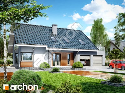 Projekt domu ARCHON+ Dom v krivci (G2)