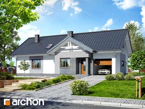 Projekt domu ARCHON+ Dom v nerinkách 2