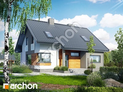 Projekt domu ARCHON+ Dom v heucherách 2