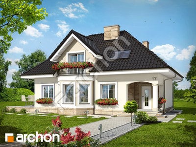 Projekt domu ARCHON+ Dom medzi avokádom (P)