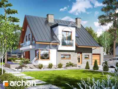 Projekt domu ARCHON+ Dom v amarilkách 5