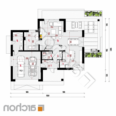 Vila Miranda 12 (G2)  | Pôdorys prízemia 